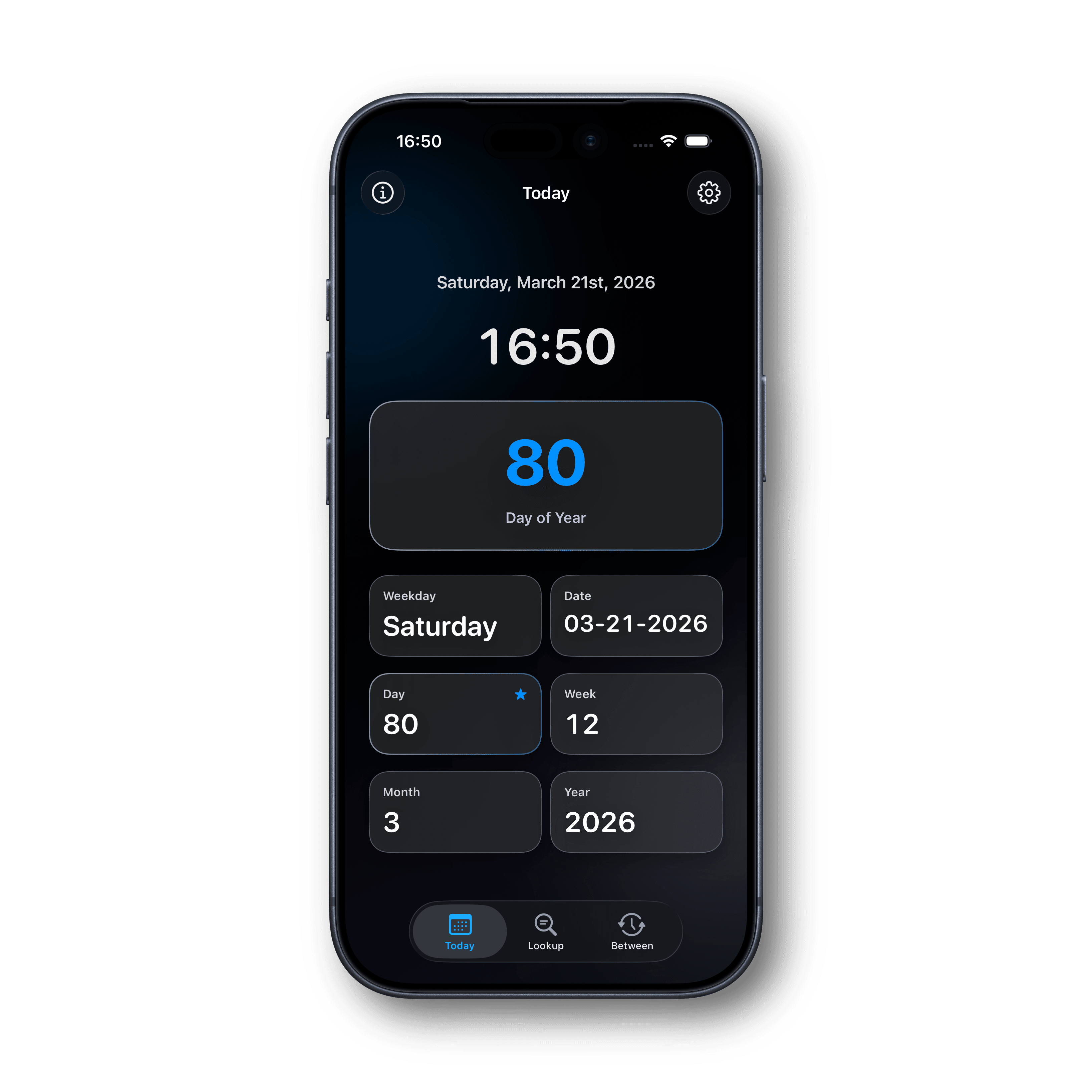 Day Tracker app preview