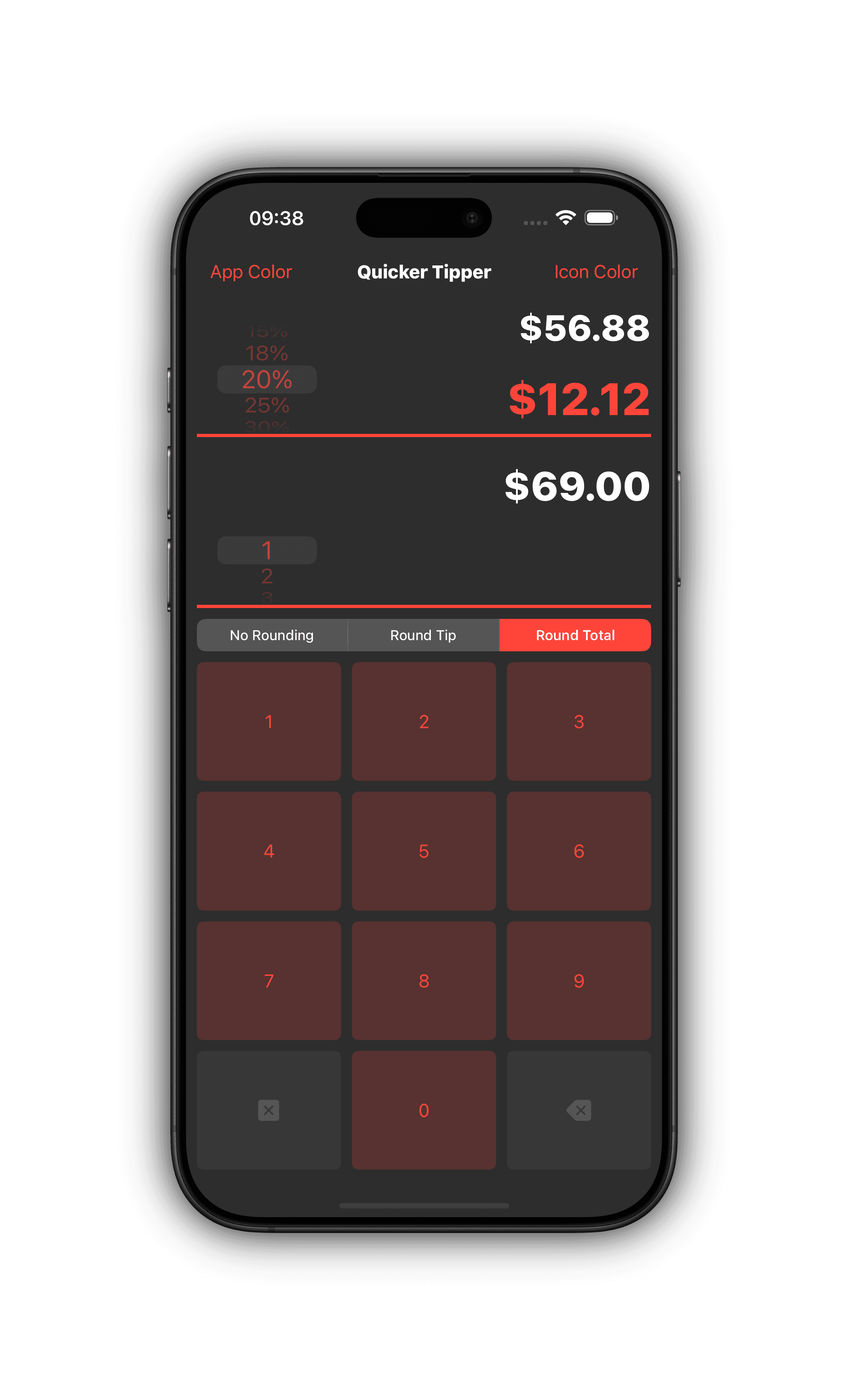 Quicker Tipper Quick calculation